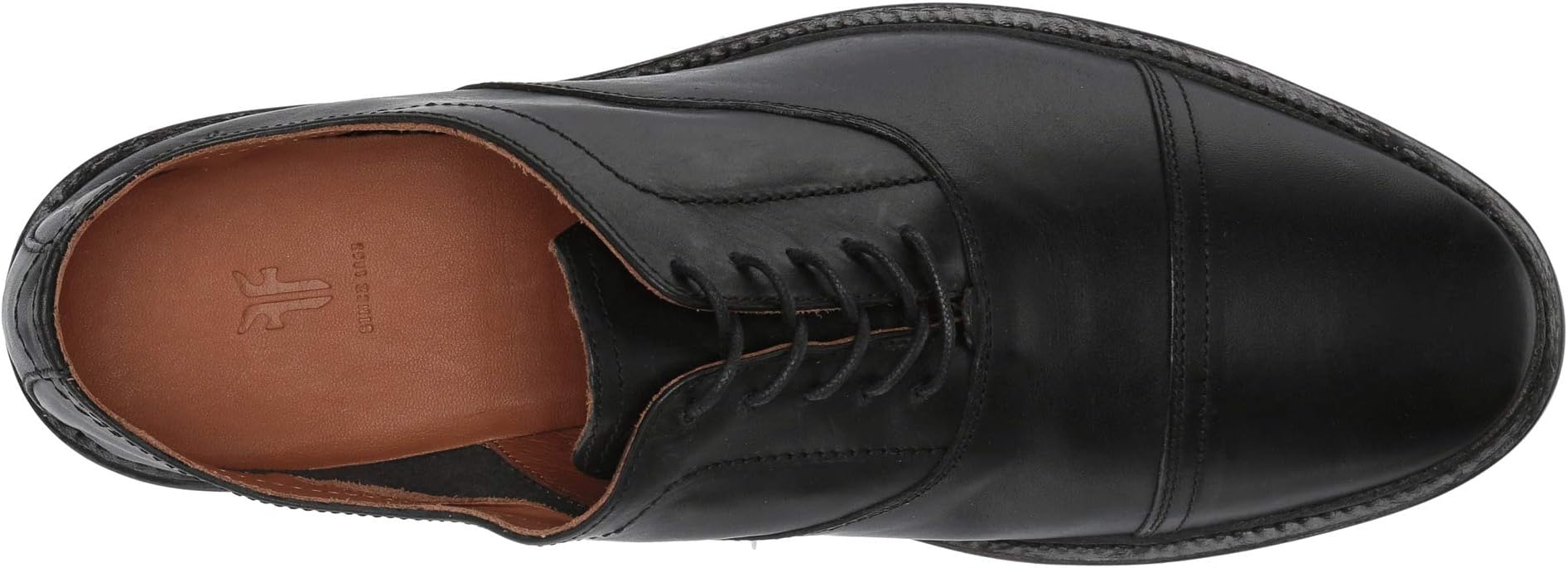 Paul Bal Oxford Frye Black Smooth Pull Up