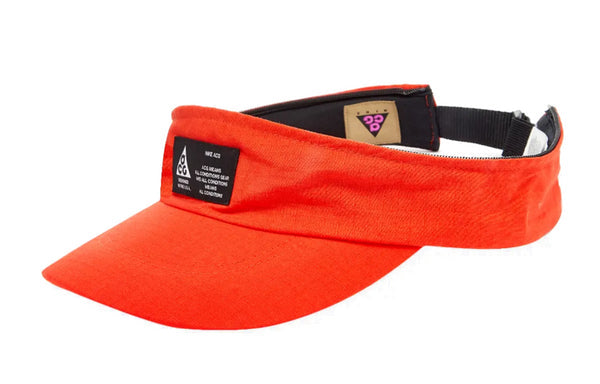 قبعة Nike ACG Tailwind Visor "Habanero Red"، باللون الأحمر