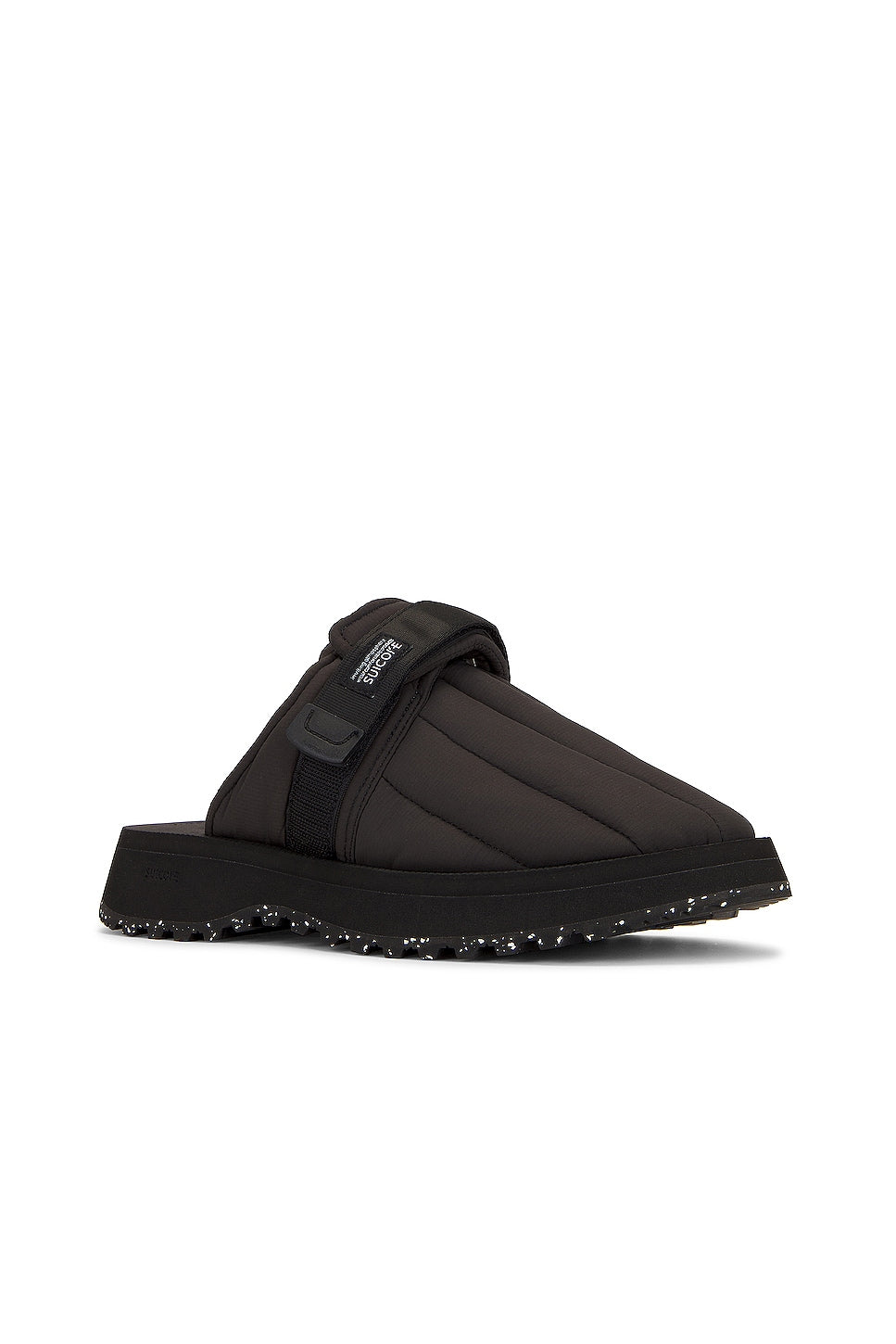 Suicoke Zavo Puffab slides, black