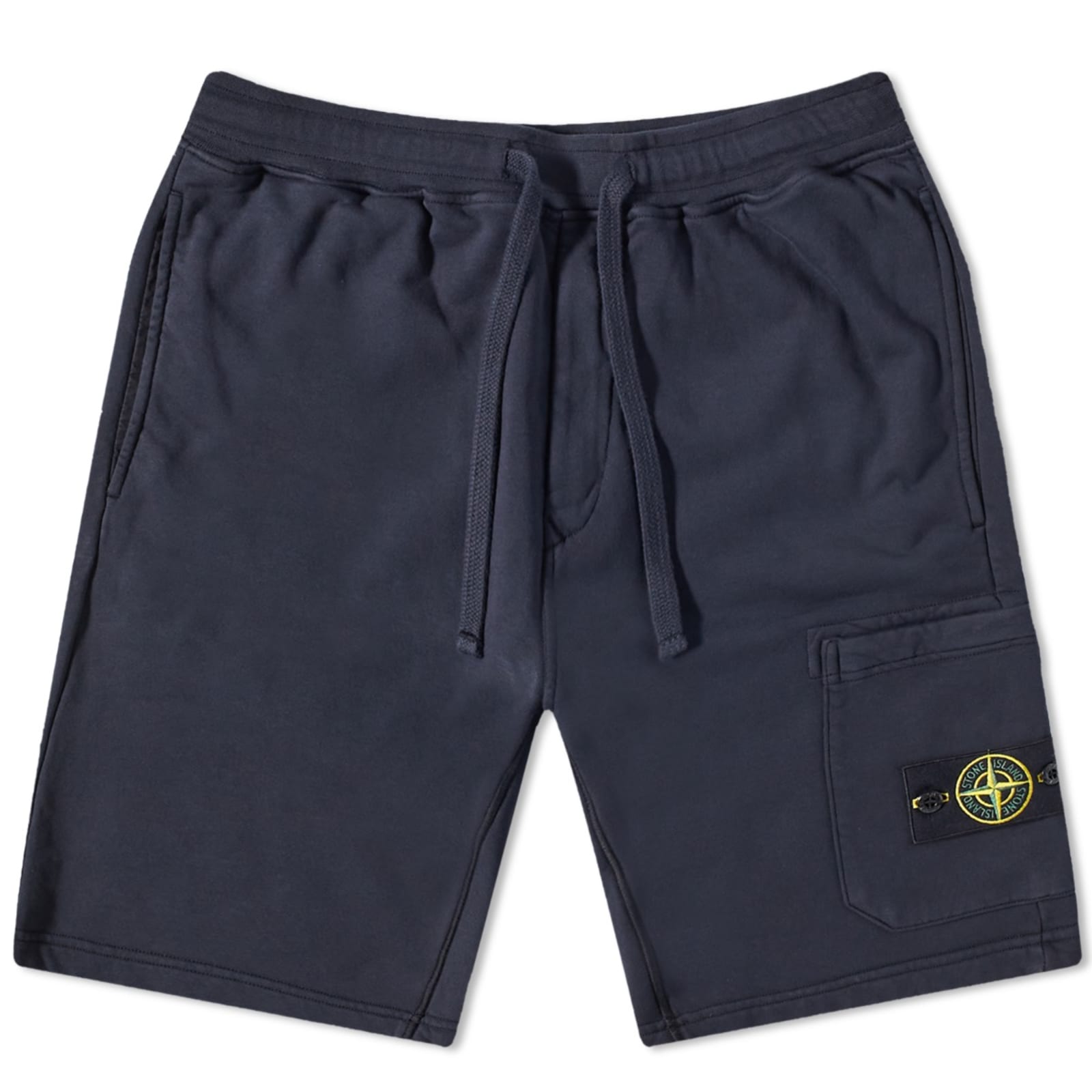 Stone Island Garment Dyed Sports Shorts, Navy