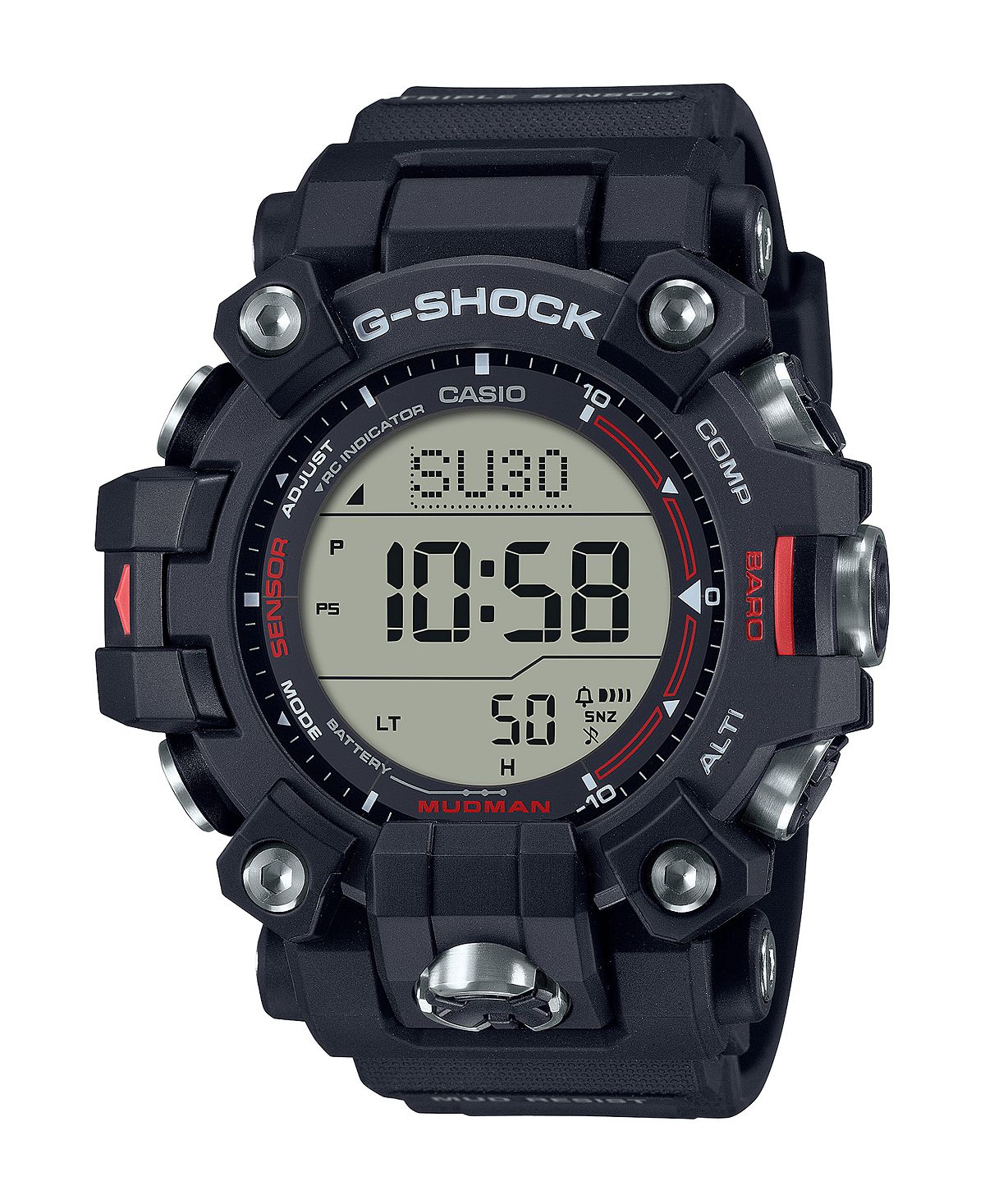 52.7mm Black Resin Men's Digital Watch GW9500-1 G-Shock