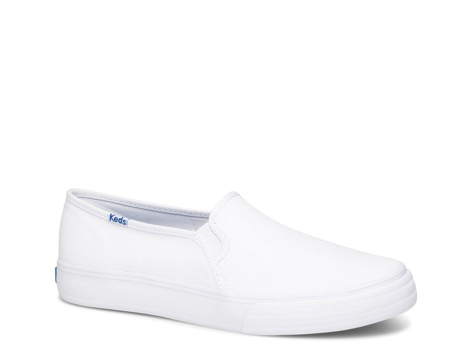 Women's slip-on sneakers Keds Double Decker, white