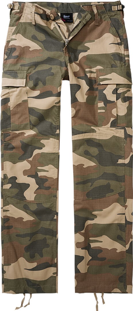 Women's Brandit BDU Ripstop water-repellent trousers, camouflage