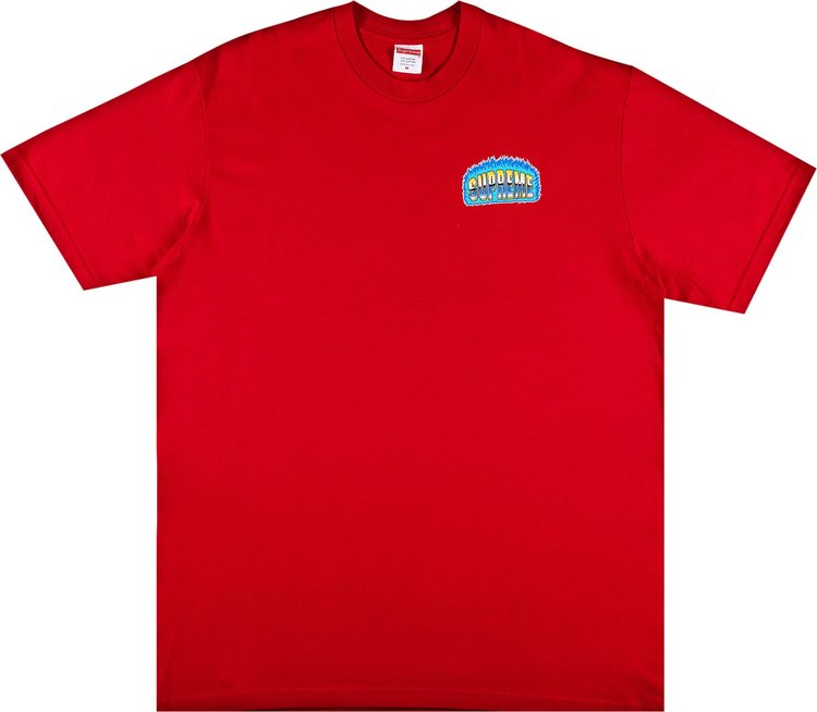 Supreme Chrome Tee 'Red', Red