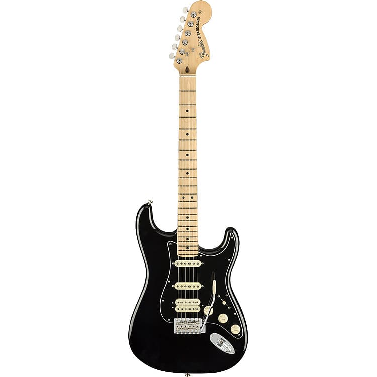 Fender American Performer Stratocaster HSS with Maple Fretboard - Black American Performer Stratocaster HSS with Maple Fretboard