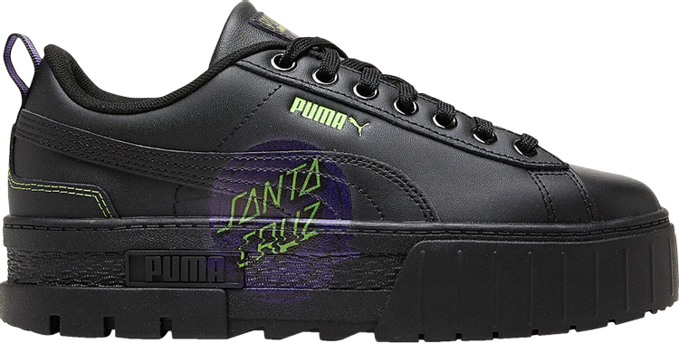 Puma Santa Cruz x Wmns Mayze Black sneakers, black