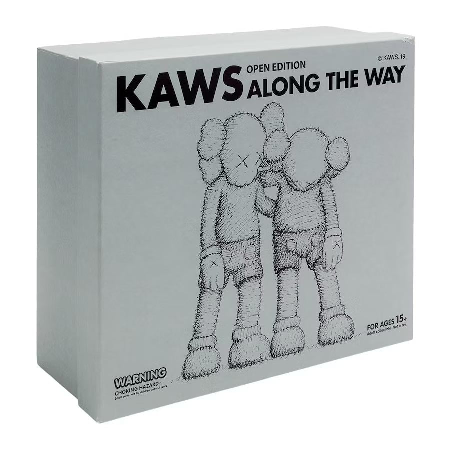 Kaws Along The Way Vinyl Figure, Gray