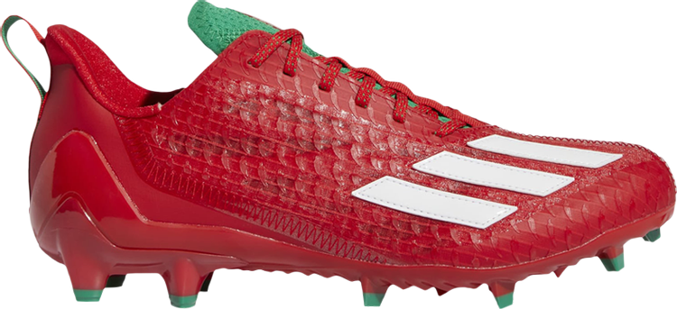 Adidas Adizero Cleats 'Sriracha' Cleats, Red