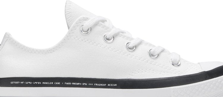 Converse Fragment Design x Moncler x Chuck 70 Low White sneakers, white