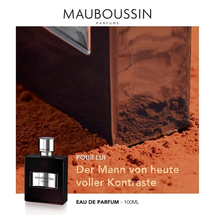 Mauboussin Pour Lui eau de parfum for men, a fougere and modern scent 100ml