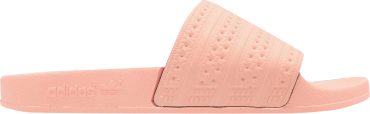 Adidas Adilette 'Haze Coral' sandals, pink