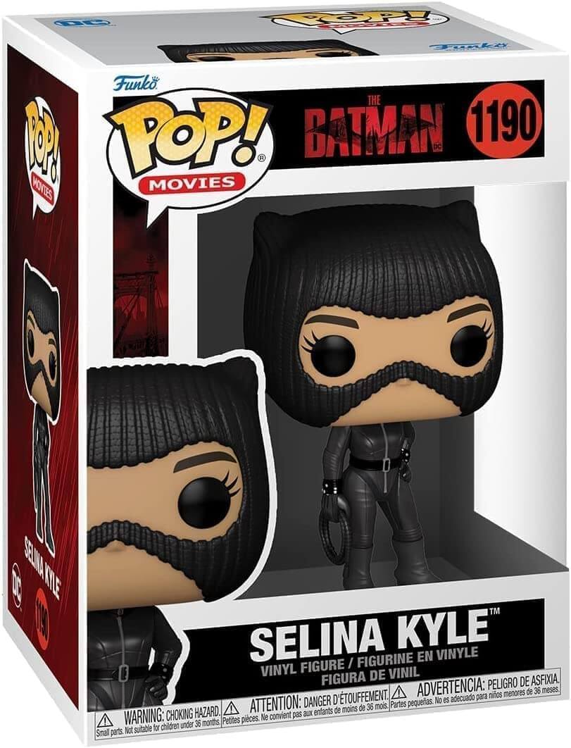 Funko POP! Movies: The Batman - Selina Kyle with Chase (Styles May Vary)