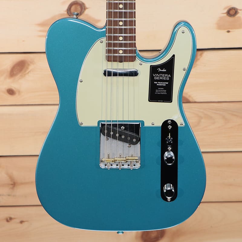 Fender Vintera '60s Telecaster Modified - Lake Placid Blue - MX21228328 Vintera '60s Telecaster Modified