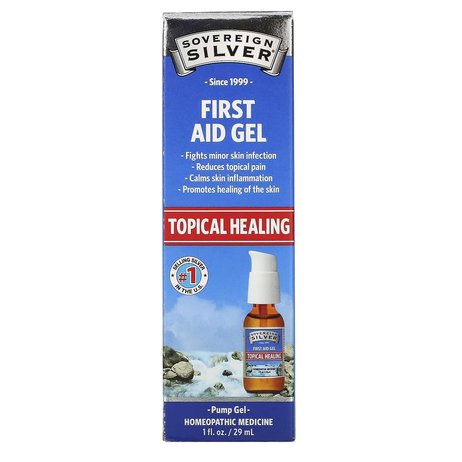 Sovereign Silver First Aid Gel, 29 ml