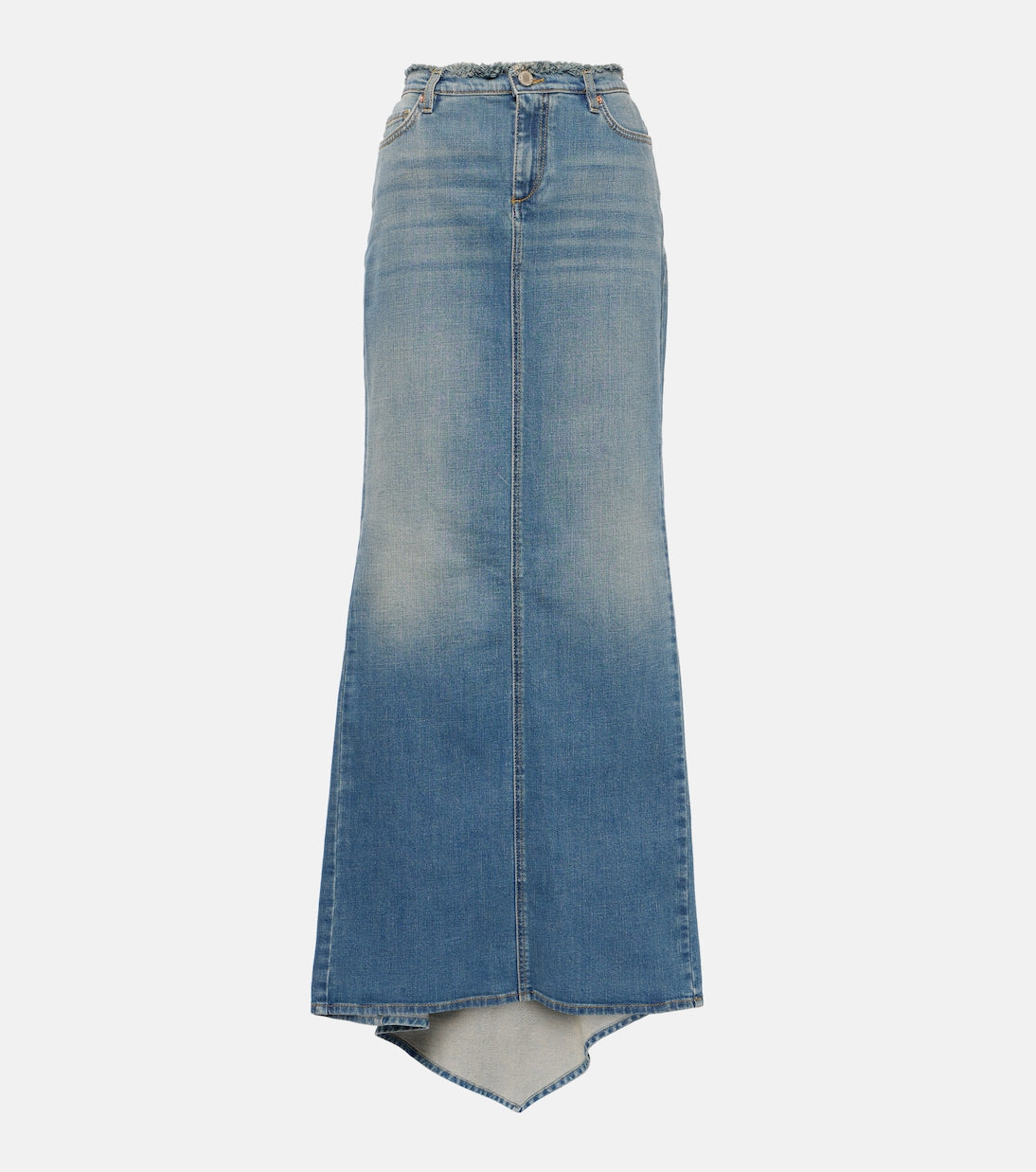 Dorothee Schumacher denim love maxi skirt, blue