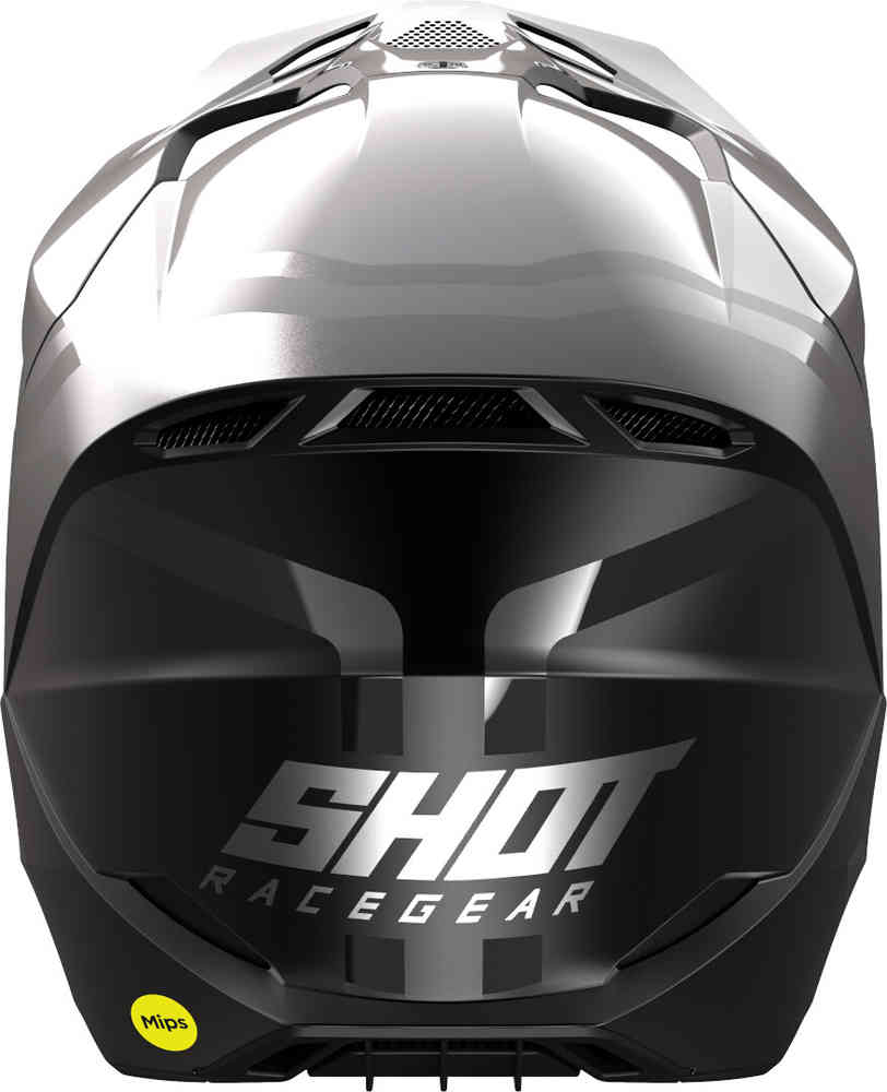 Race Sky Shot motocross helmet, black/gray