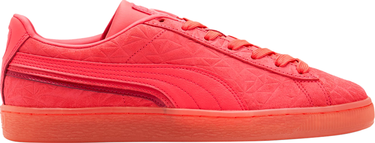 حذاء رياضي Puma Suede Triplex Mono Quake - Sunblaze، وردي