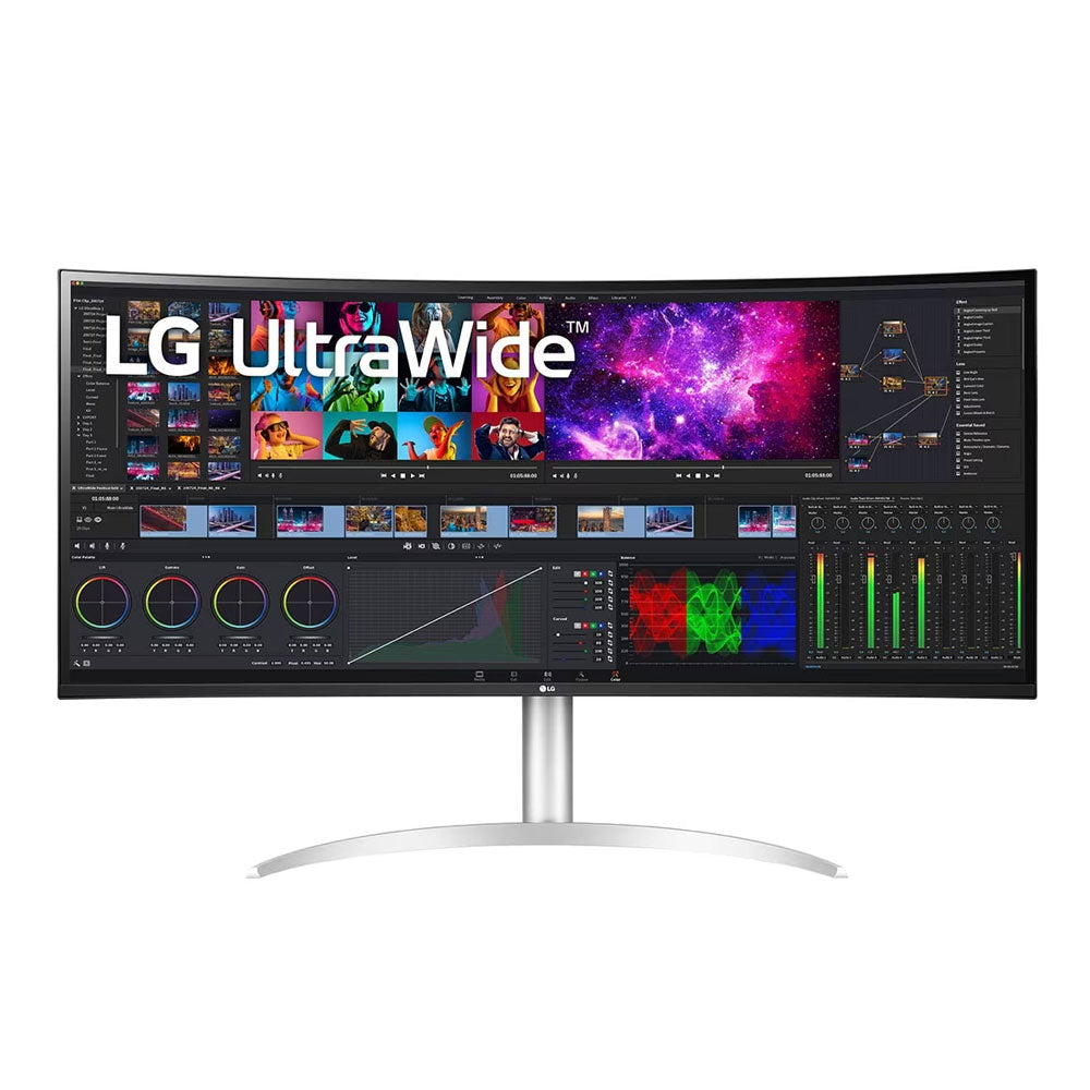 Monitor LG 40WP95C, 39.7", 5K, Nano IPS, 75 Hz, white