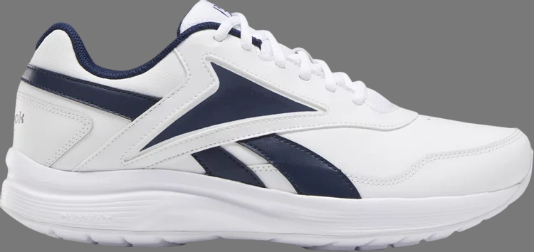 حذاء رياضي Walk ultra 7 dmx max 'white collegiate navy' من Reebok، باللون الأبيض