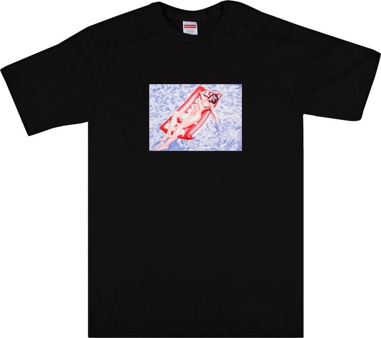 Supreme Float Tee 'Black', black