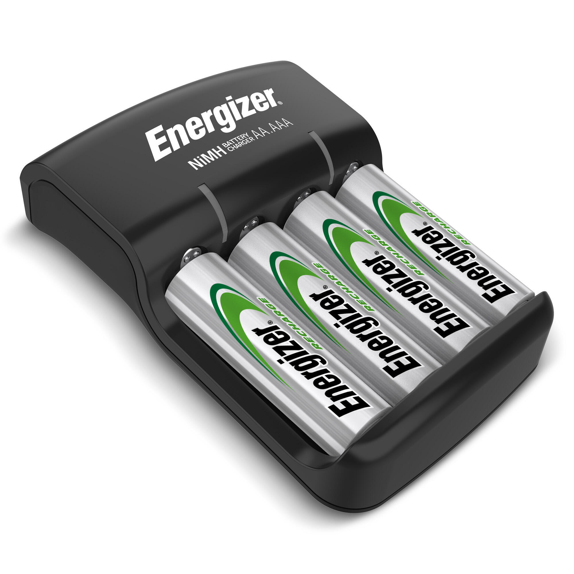 Energizer battery charger + 4 batteries