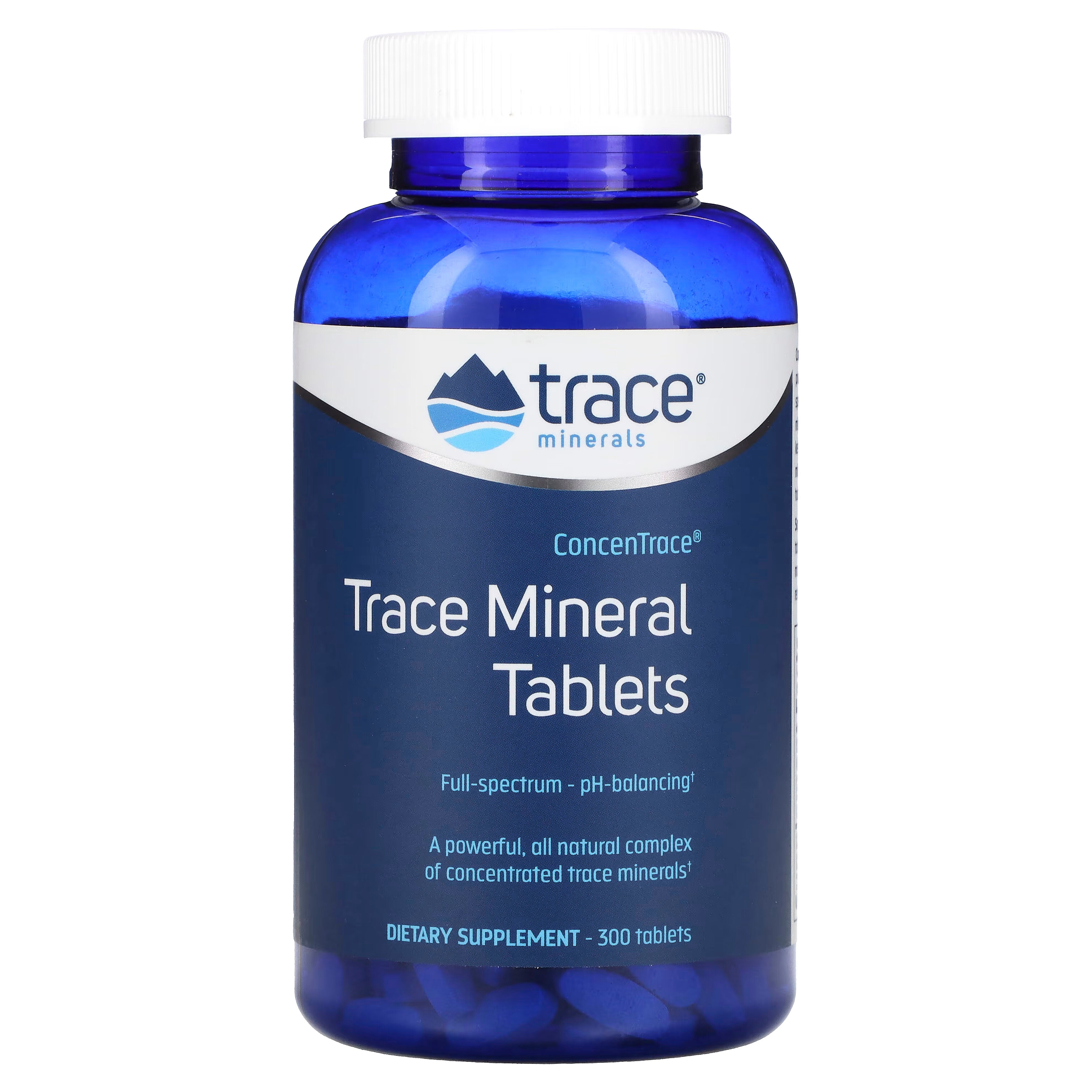 Trace Minerals ConcenTrace, minerals and trace elements tablets, 300 tablets