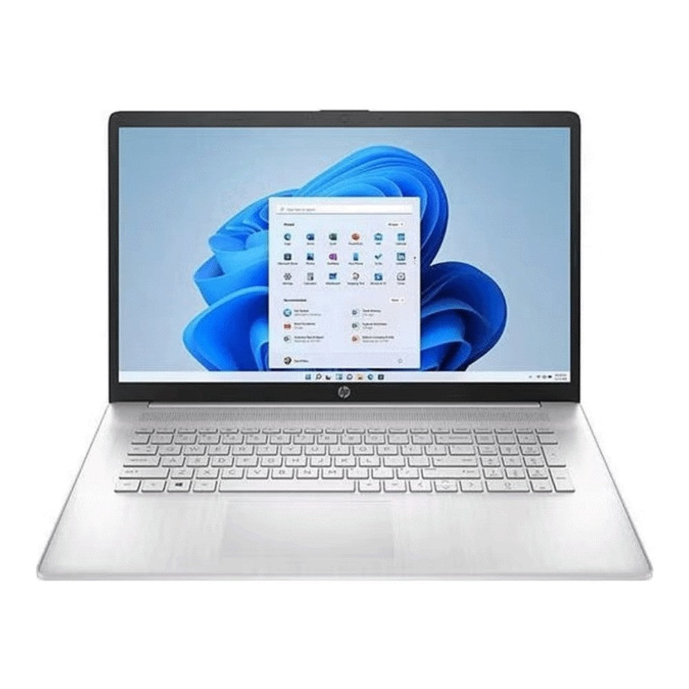 لابتوب HP 17-cn1063cl 17.3" FullHD 12GB/512GB i5-1155G7، فضي، لوحة مفاتيح إنجليزية