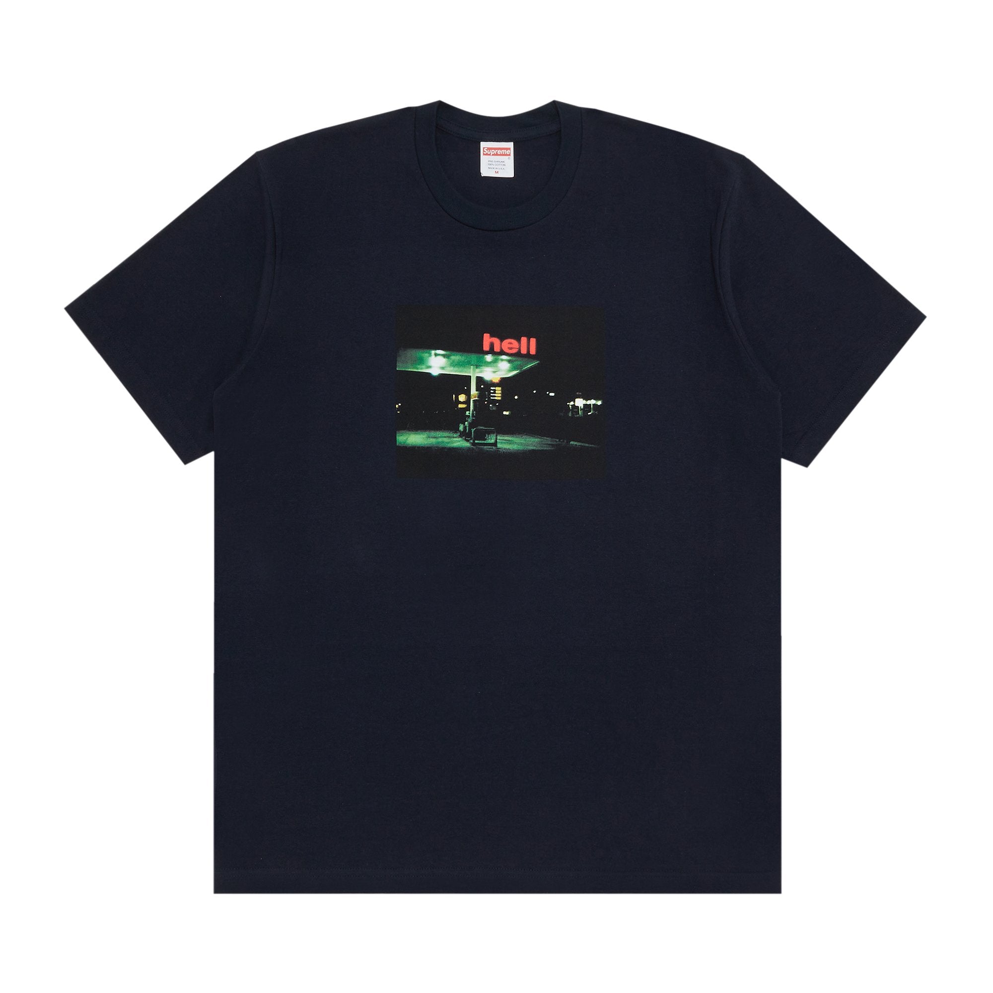 Supreme Hell T-Shirt, Navy Blue