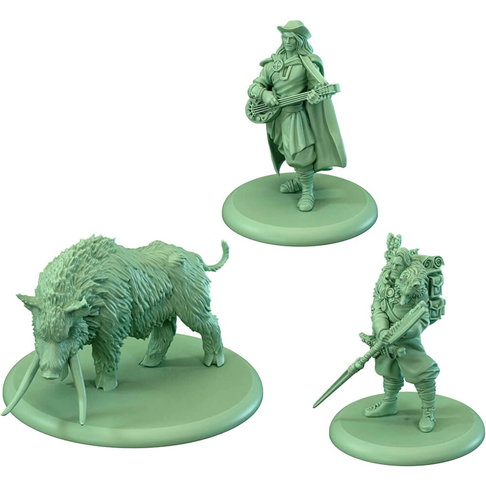 Additional set to CMON A Song of Ice and Fire Tabletop Miniatures Game, Freefolk Heroes III