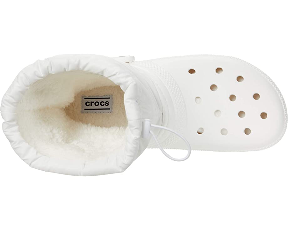 Classic Lined Neo Puff Boot Crocs, white