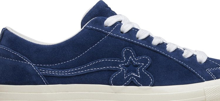 حذاء رياضي كونفيرس جولف Le Fleur x One Star Ox Mono Blue، أزرق