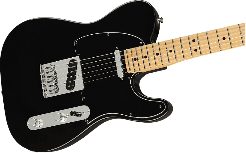 Fender Player Telecaster in black Player Telecaster with Maple Fretboard