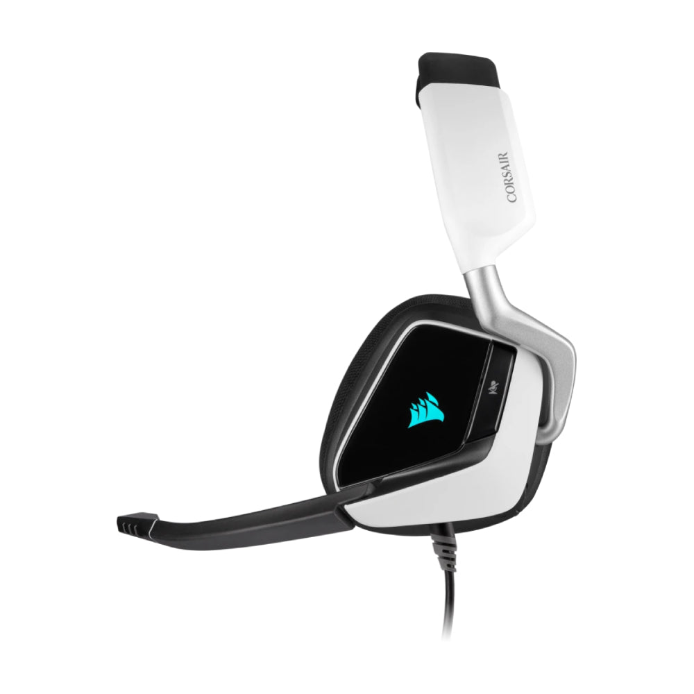 Corsair VOID RGB ELITE USB gaming headset, white/black