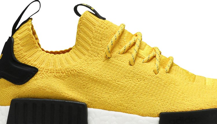 Adidas NMD_R1 Primeknit 'EQT Yellow' sneakers, yellow