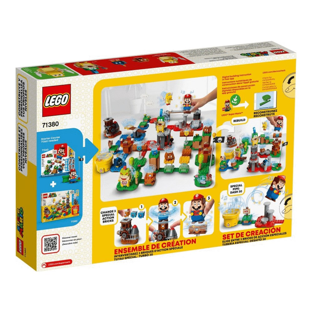 Constructor LEGO Super Mario 71380 Your levels! Your adventures!