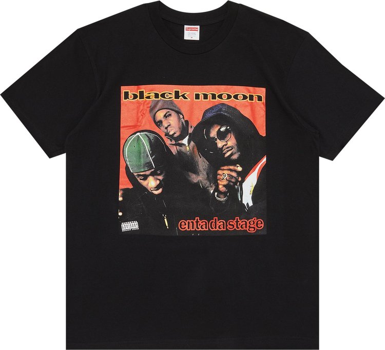 Supreme Enta Da Stage Tee 'Black', black