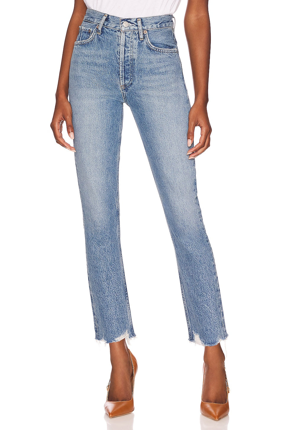 AGOLDE Riley High Jeans, Haven