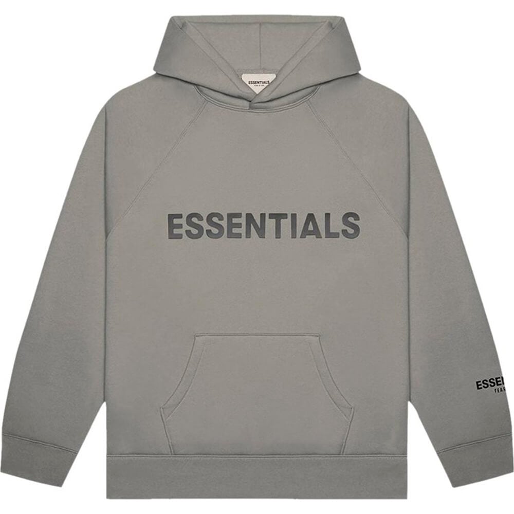 Fear of God Essentials 'Cement' Hoodie, gray