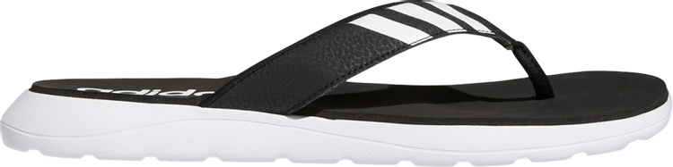 Adidas Comfort Sandal 'Black White', black