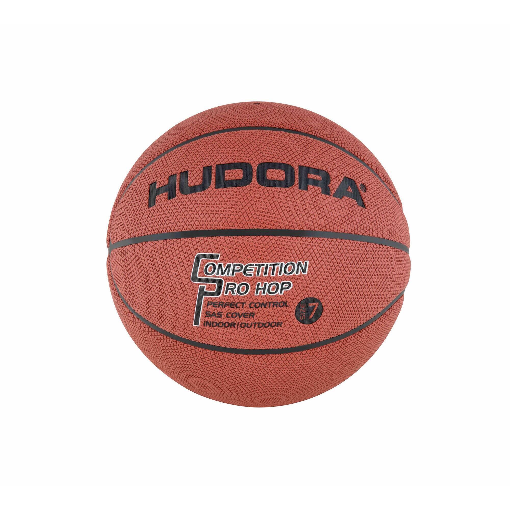 Basketball Competition Pro Hop - Size 7 - Orange HUDORA, Orange