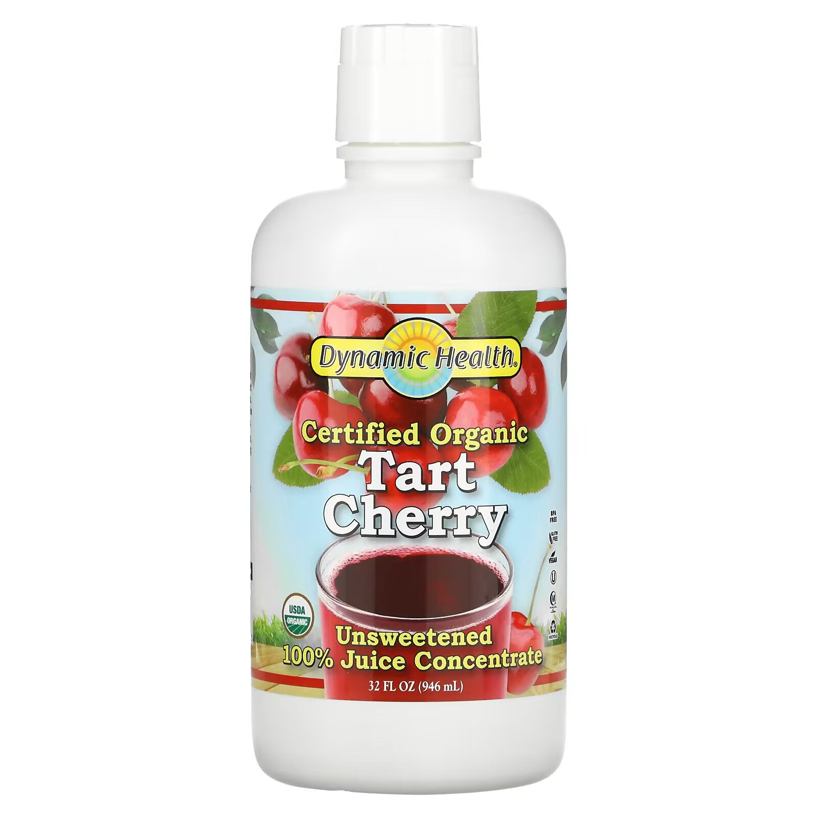 Dynamic Health Laboratories Tart Cherry, 946 ml