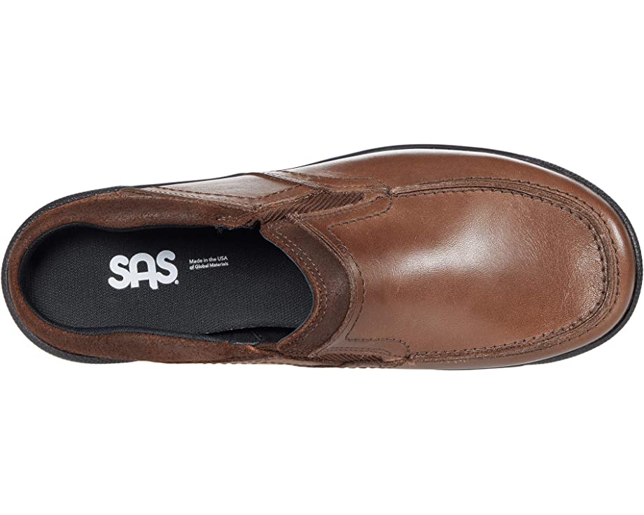 Slip-On SAS clogs, mahogany