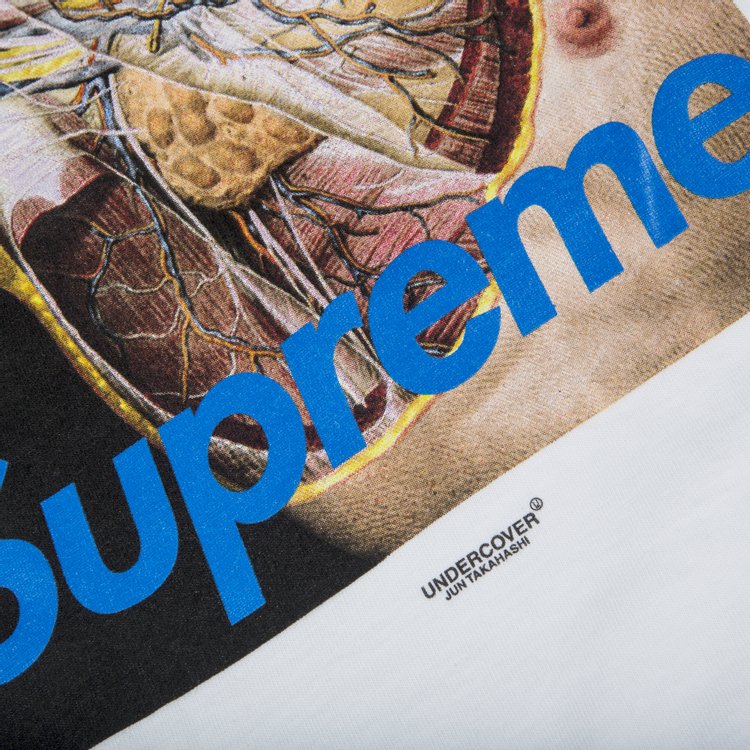 تي شيرت Supreme x Undercover Anatomy باللون الأبيض