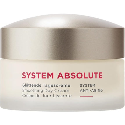 كريم النهار Annemarie Borlind System Absolute Smoothing Day Cream 50 ml - ينشط إنتاج الكولاجين والإيلاستين - قاعدة مثالية للمكياج بملمس كريمي غني، Annemarie Bo Rlind