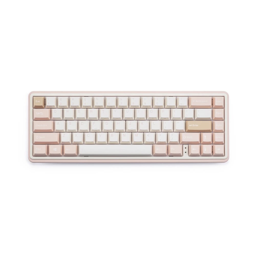 Mechanical gaming wireless keyboard Varmilo Minilo 65%, EC V2 Rose, beige English layout