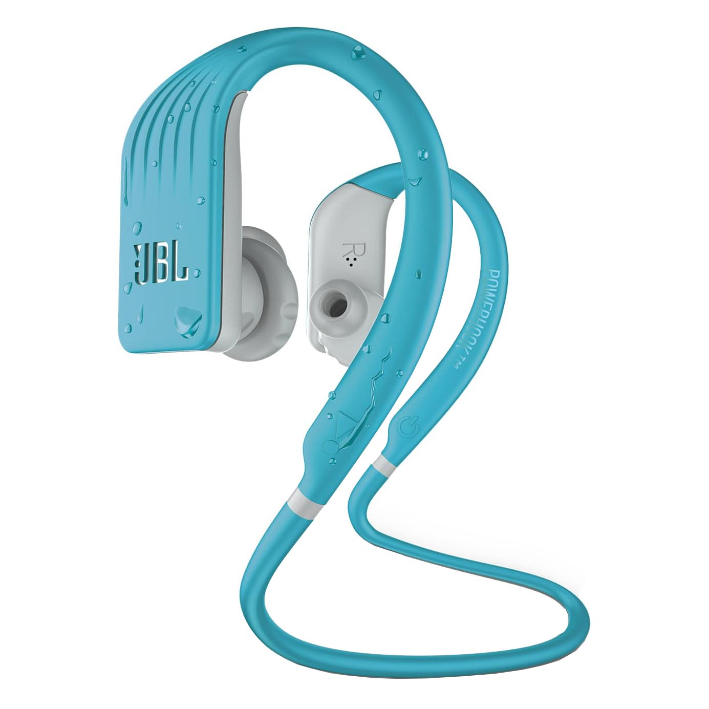 JBL Endurance JUMP wireless headphones, turquoise