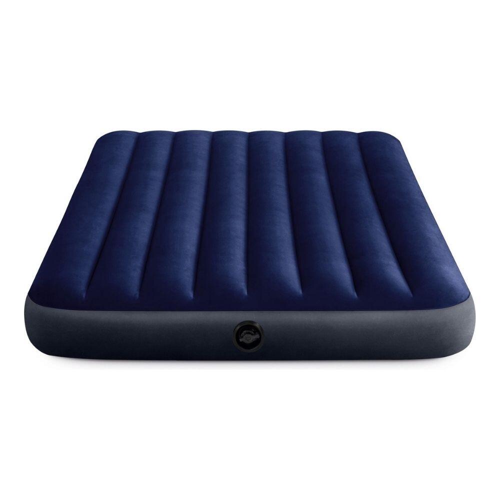 Intex Classic Downy inflatable mattress, blue