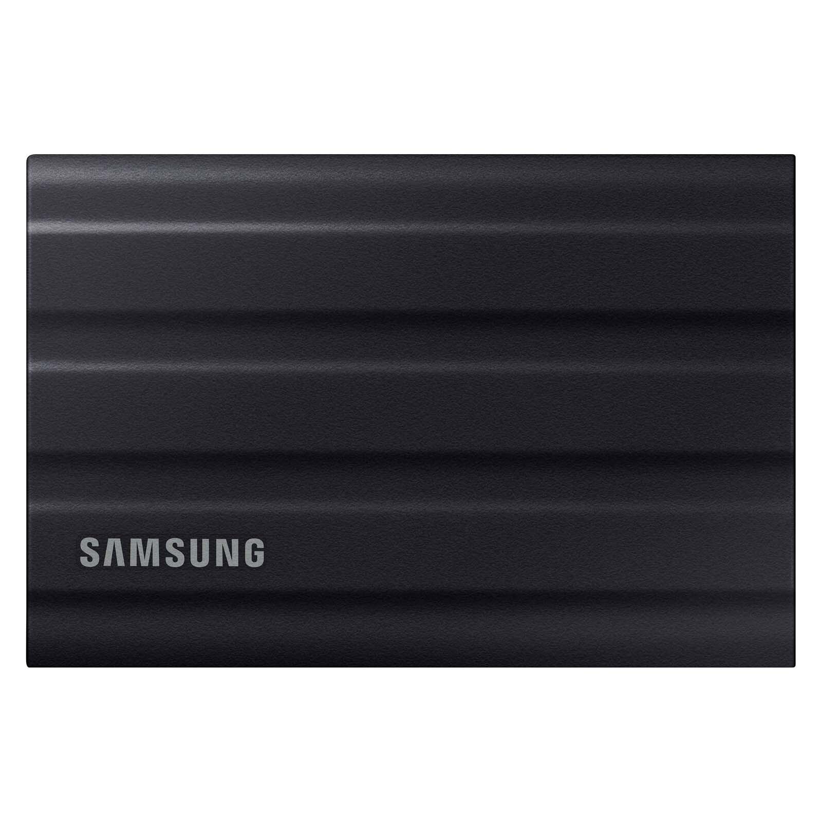 محرك أقراص SSD خارجي Samsung T7 Shield، سعة 1 تيرابايت، أسود