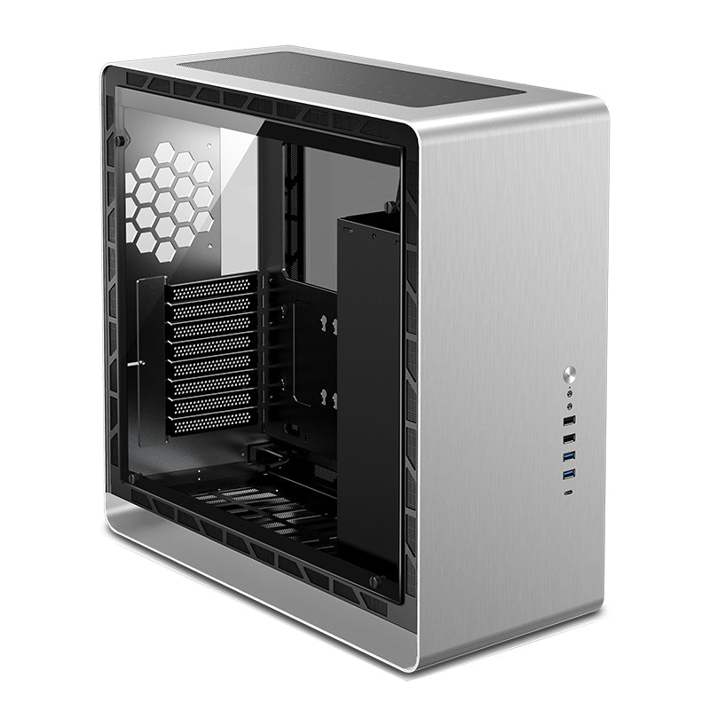 Case JONSBO UMX6S, Mid Tower, silver/black