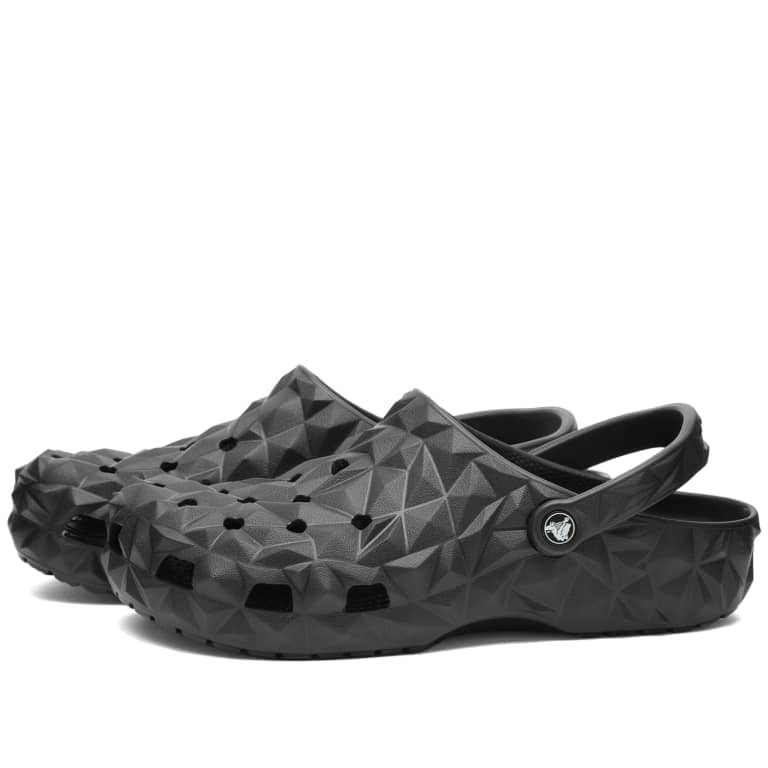 Crocs Classic Geometric Clogs, black